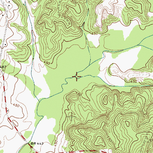 Topographic Map of Plexico Branch, SC