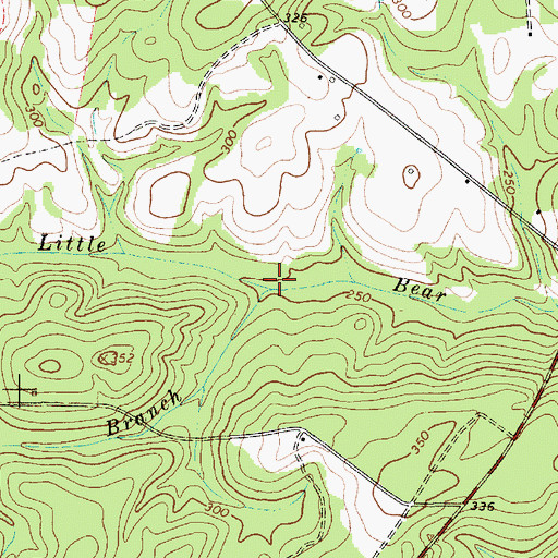Topographic Map of Polecat Branch, SC