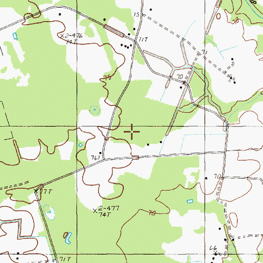 Topographic Map of Smiths Bay, SC