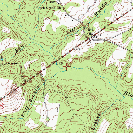 Topographic Map of Still Branch, SC