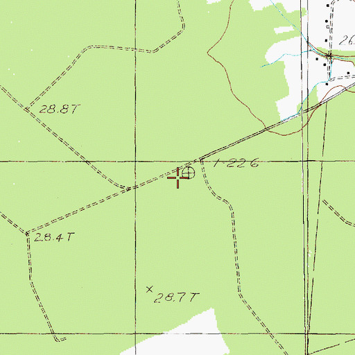 Topographic Map of Wills Bay, SC