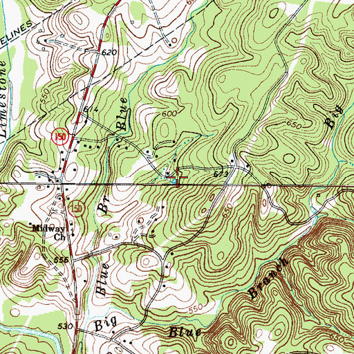 Topographic Map of Lipscombe Spring, SC