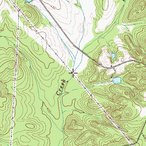 Topographic Map of Henry Creek, SC