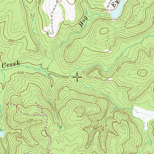 Topographic Map of Tobler Creek, SC