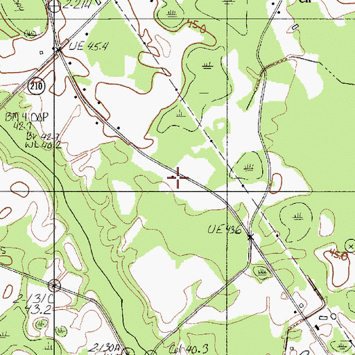 Topographic Map of Lambrick, SC