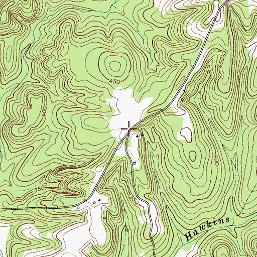 Topographic Map of Red Town (historical), SC