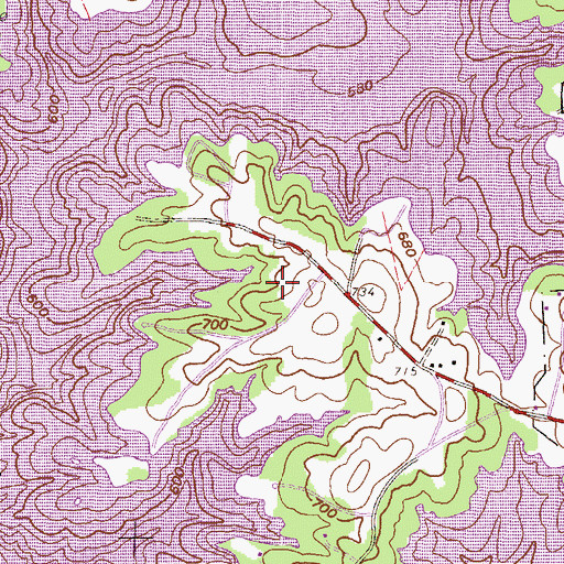 Topographic Map of Sadlers Creek State Park, SC