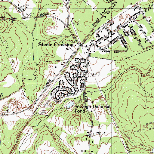 Topographic Map of College Farms, SC