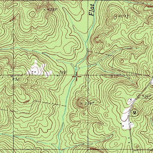 Topographic Map of Tom Jones Ford, SC