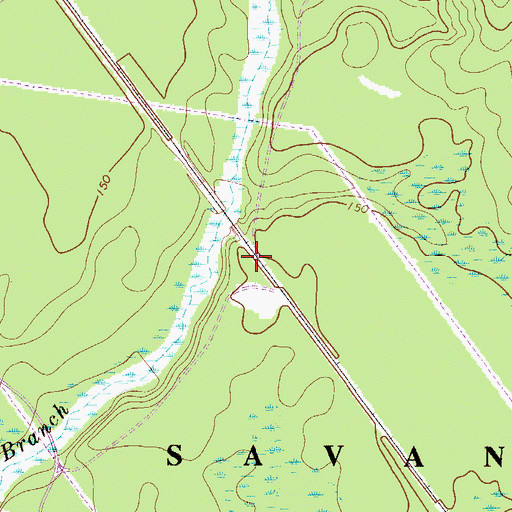 Topographic Map of Leigh (historical), SC