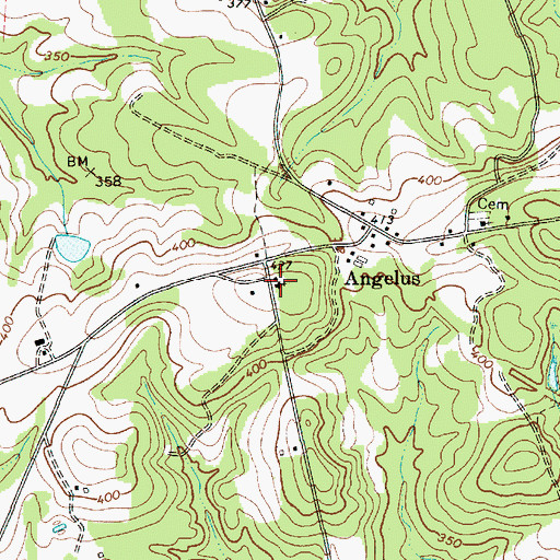 Topographic Map of Clarks Church, SC