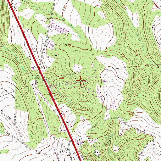 Topographic Map of Lynns Ranchettes, SC