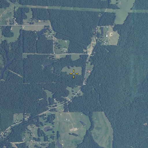 Aerial/Satellite Image of Nat Mountain, AL
