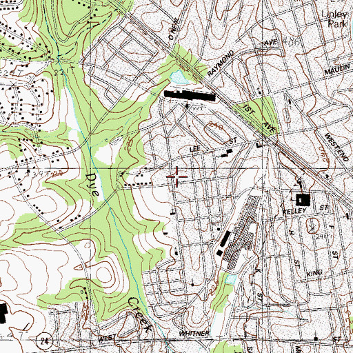 Topographic Map of House of Prayer, SC