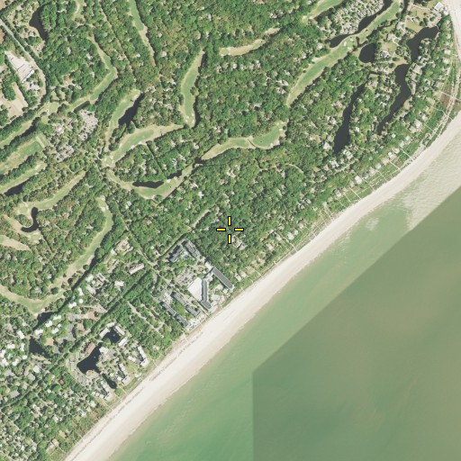 Aerial/Satellite Image of Grasslawn Beach, SC