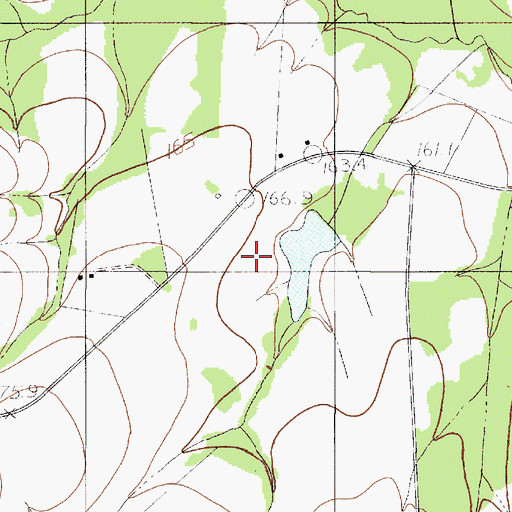 Topographic Map of Logans Pond D-1439 Dam, SC