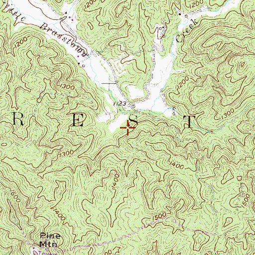 Topographic Map of Roletter Pond Dam D-1664, SC
