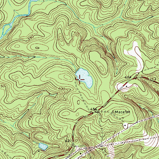 Topographic Map of Macfie Pond D-1568 Dam, SC