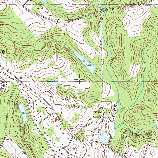 Topographic Map of Garrison Pond Number One Dam D-2845, SC