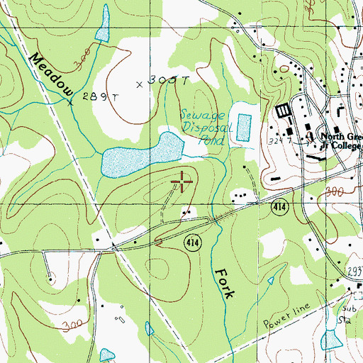 Topographic Map of South Tyger River WCD Dam 2c D-2865, SC