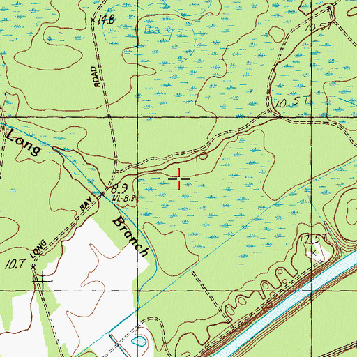 Topographic Map of Lower Chesnut Lake Dam D-3633, SC