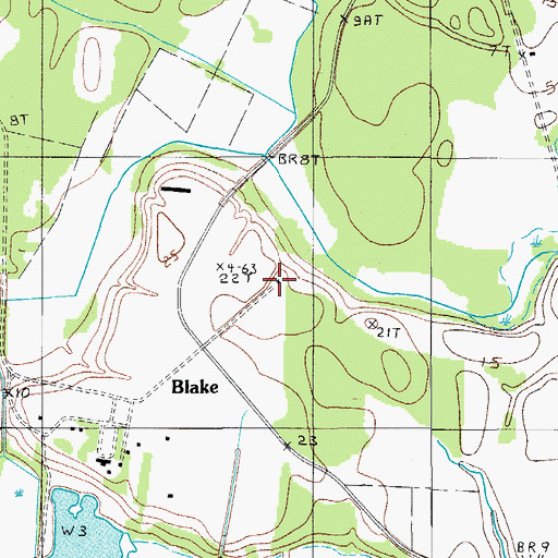 Topographic Map of Cherokee Plantation, SC