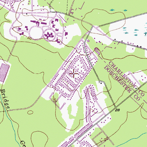 Topographic Map of Jamison Terrace, SC