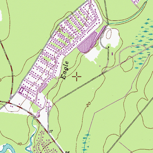 Topographic Map of Plantation Ridge, SC