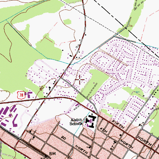 Topographic Map of Robynwyn, SC