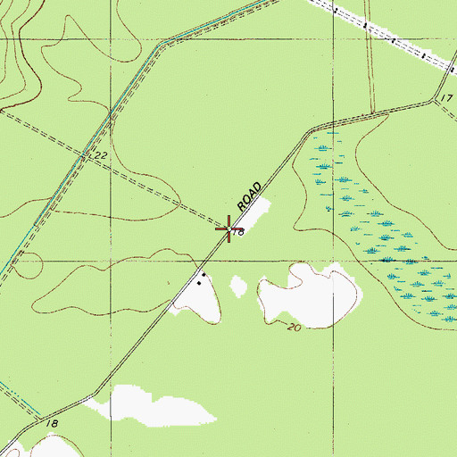 Topographic Map of Waringville (historical), SC