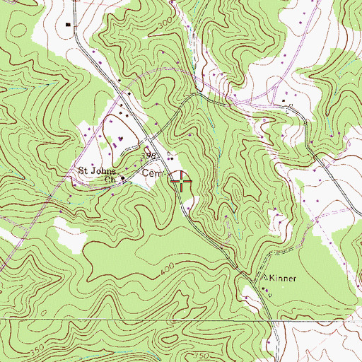 Topographic Map of Pleasantdale School (historical), SC