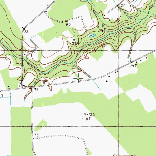 Topographic Map of Aimwell School (historical), SC