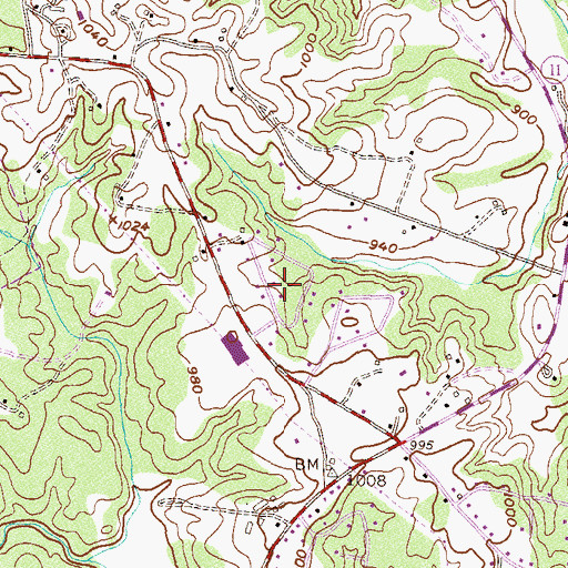 Topographic Map of Oakmont, SC