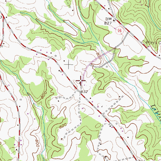 Topographic Map of Providence School (historical), SC