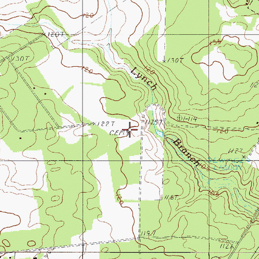 Topographic Map of Scofield Cemetery, SC