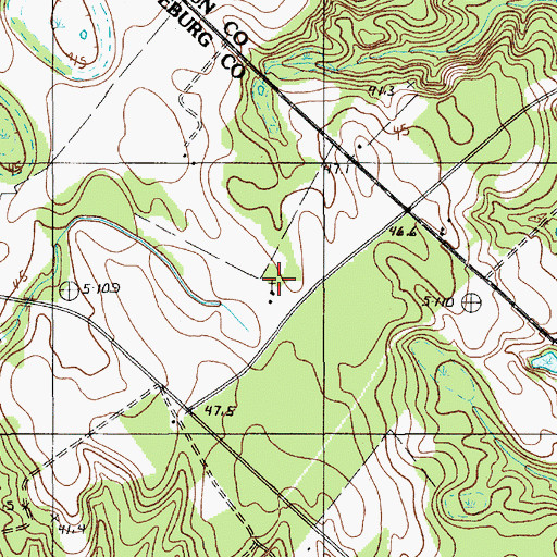 Topographic Map of Felder Chapel, SC
