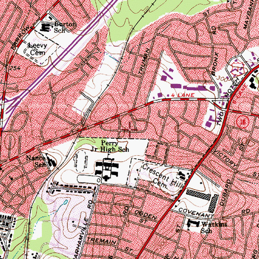 Topographic Map of Jaggers Terrace, SC