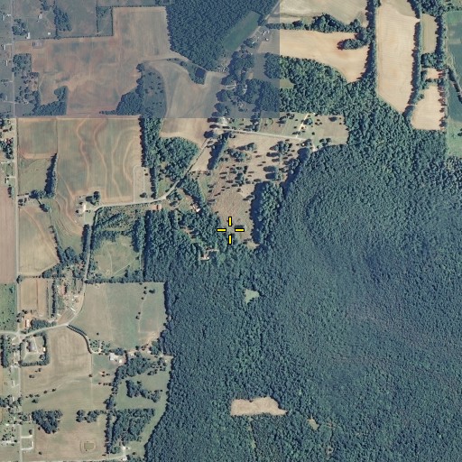 Aerial/Satellite Image of Prater Spring, AL