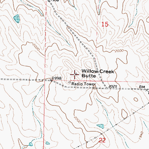 Willow Creek Butte, SD