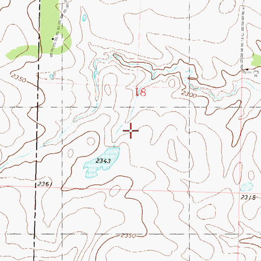 Topographic Map of G and J Heck Number 1 Dam, SD