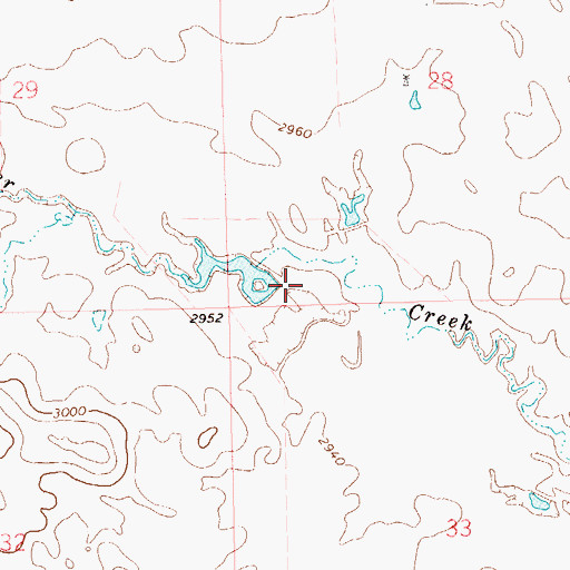 Topographic Map of Niemi Number 5 Dam, SD