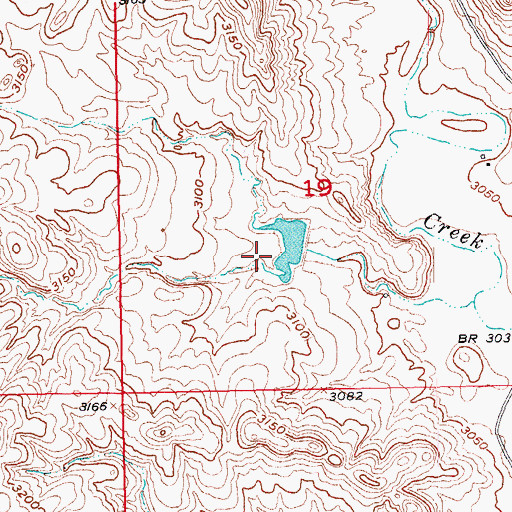 Topographic Map of Triple Seven Number 1 Dam, SD