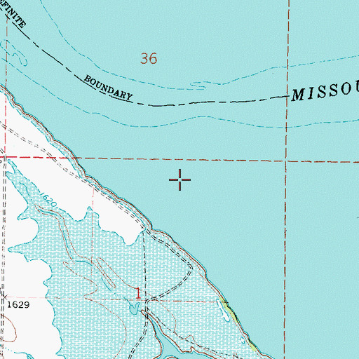 Topographic Map of Saint Benedict Mission (historical), SD