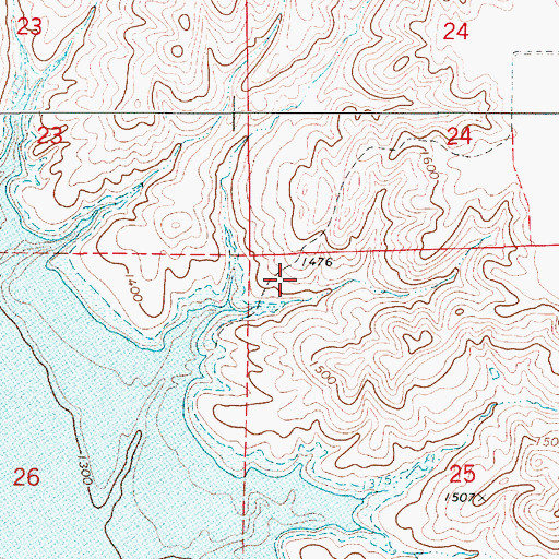 Topographic Map of Congregational Church, SD