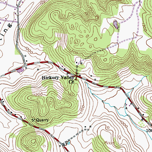 Hickory Valley Church, TN