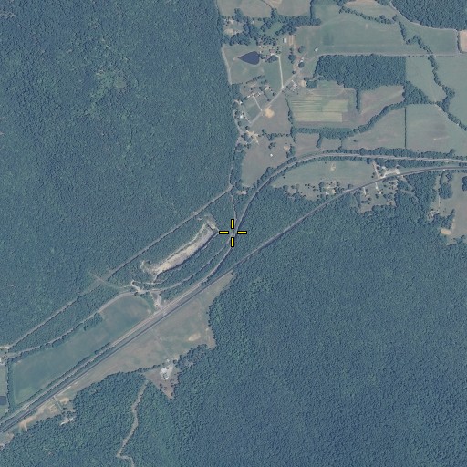 Aerial/Satellite Image of Stephens Gap, AL