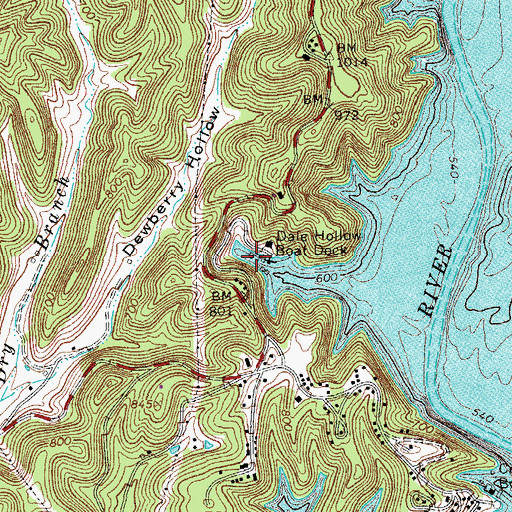 Dale Hollow Boat Dock, TN