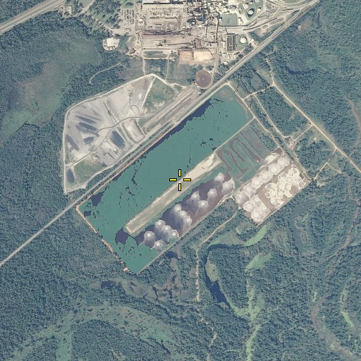 Aerial/Satellite Image of Container Corporation Treatment P, AL