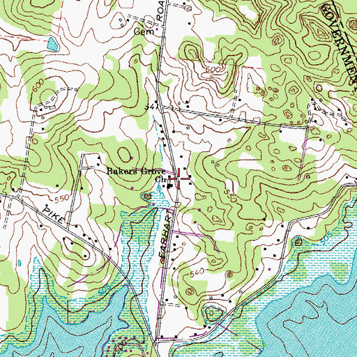 Bakers Grove Church, TN