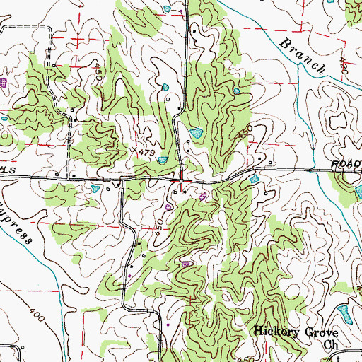 Topographic Map of Dunlap (historical), TN